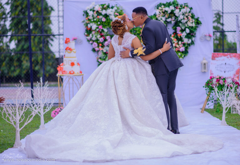TOBORE (LADY TEE) AND TAGHOGHO`s WHITE WEDDING MOMENTS